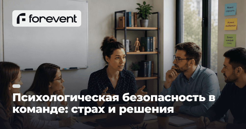 Психологическая безопасность в команде: страх и решения